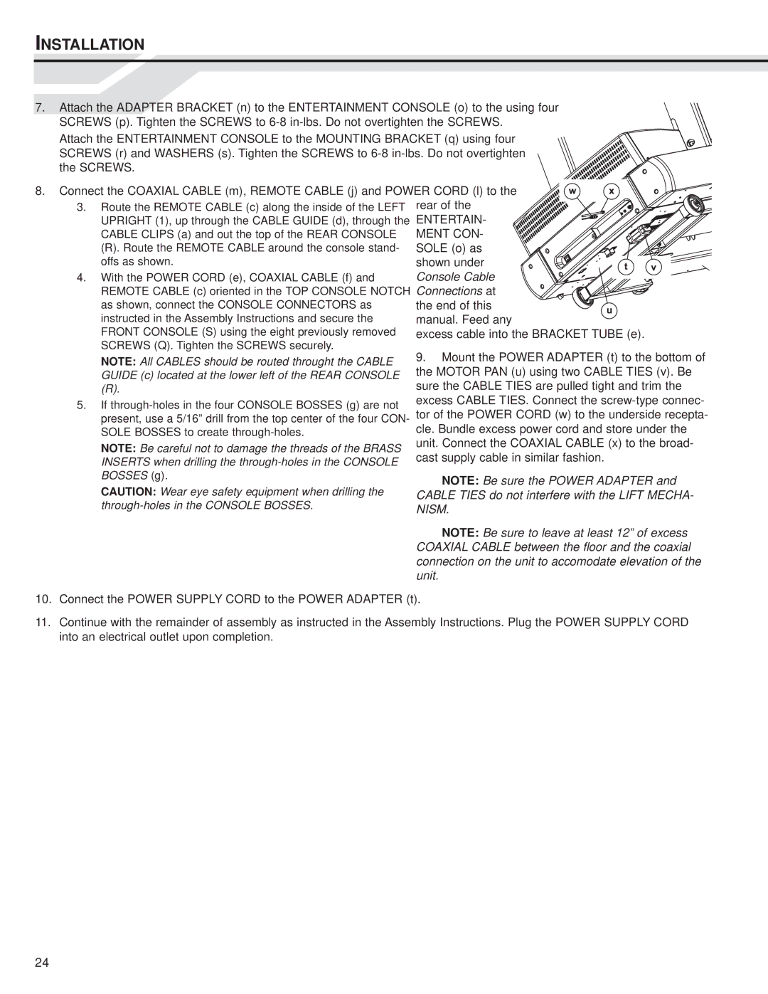 Life Fitness LCD Entertainment Ready installation instructions Nism 