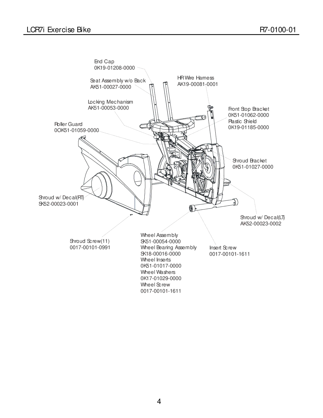 Life Fitness LCR7i manual SK18-00016-0000 