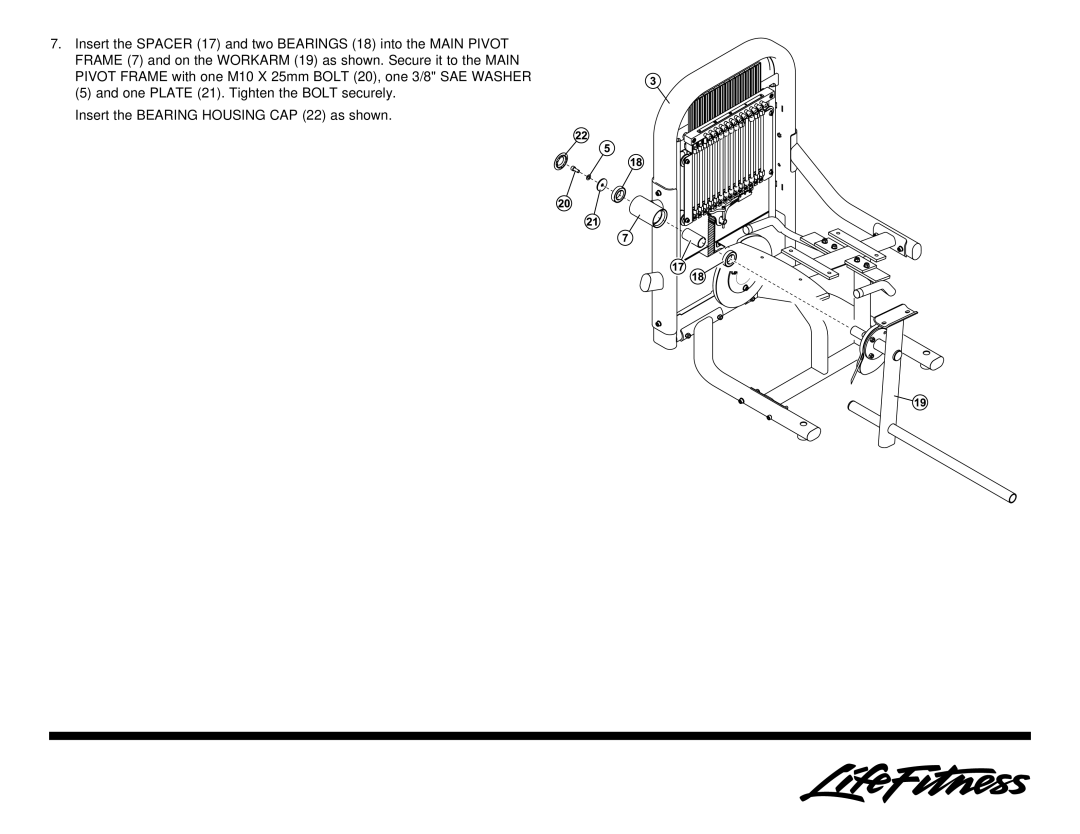 Life Fitness Leg Extension manual 