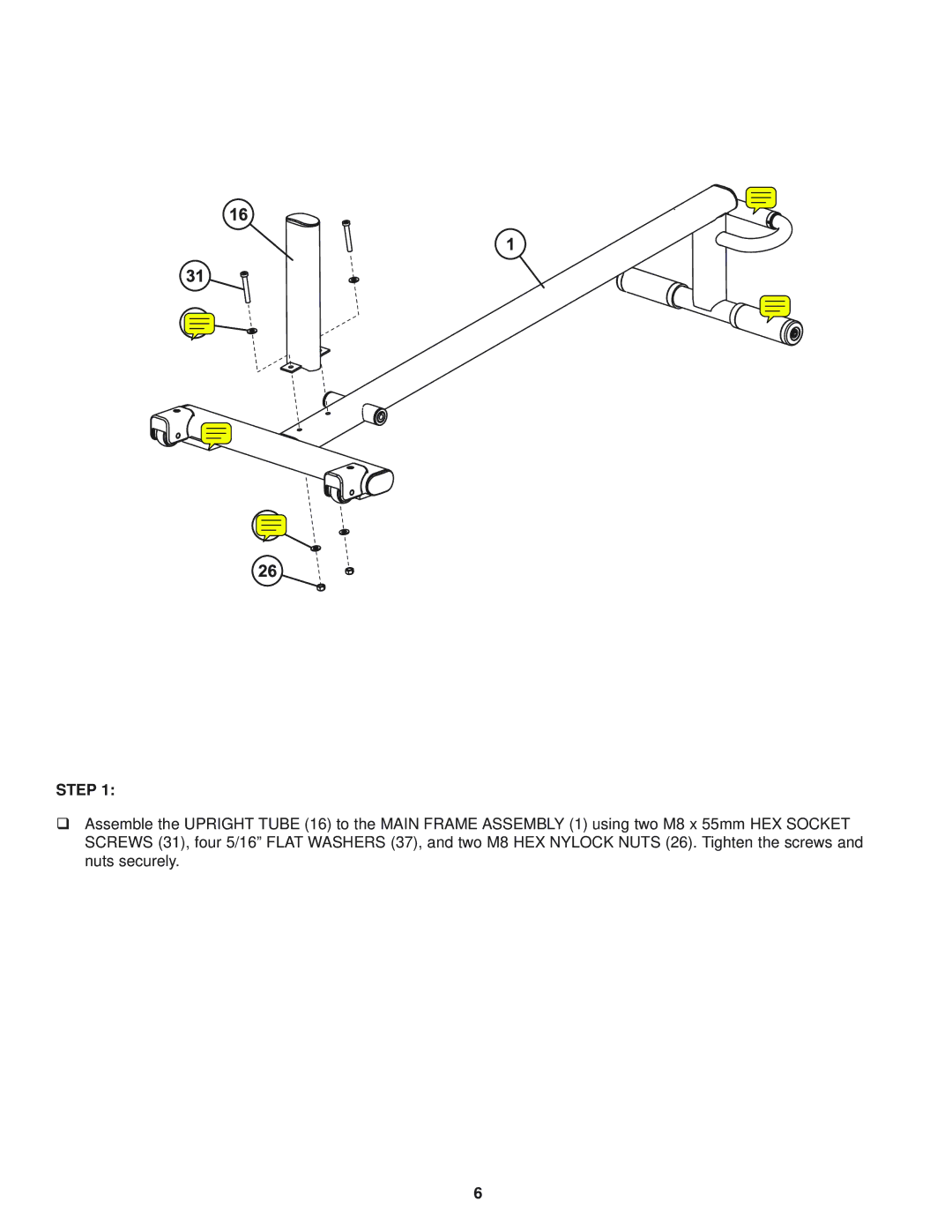 Life Fitness LFADJ manual Step 