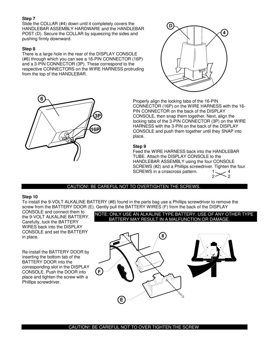 Life Fitness Lifecycle 8500 installation instructions Step 