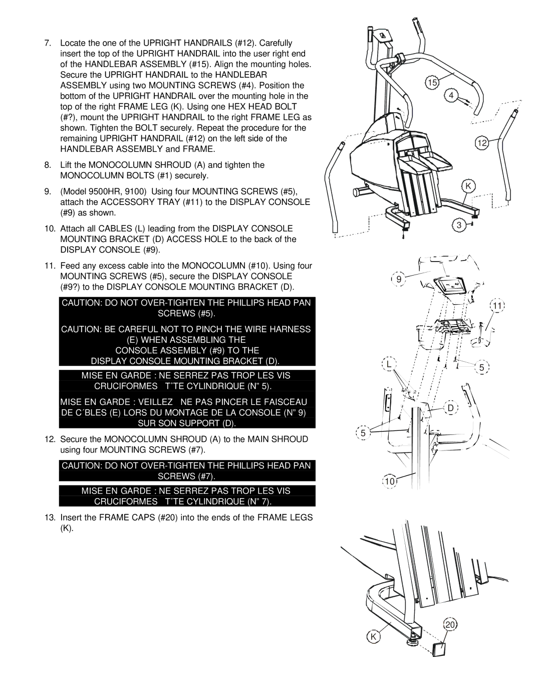 Life Fitness LS8500 manual SUR SON Support D 