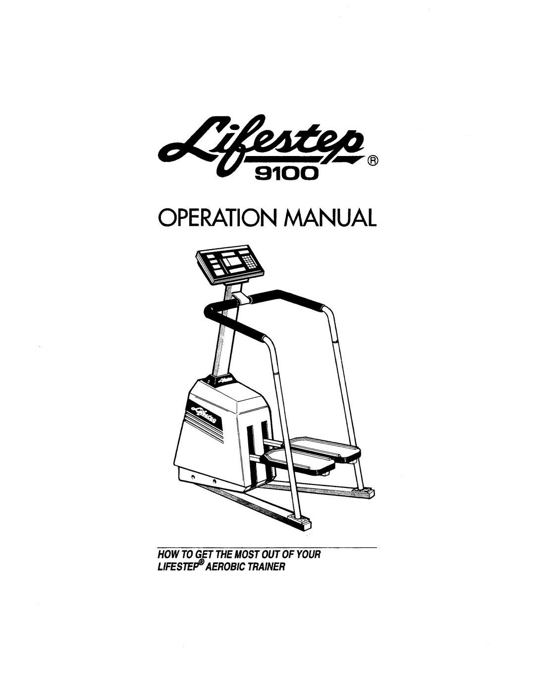 Life Fitness LS9100 manual 