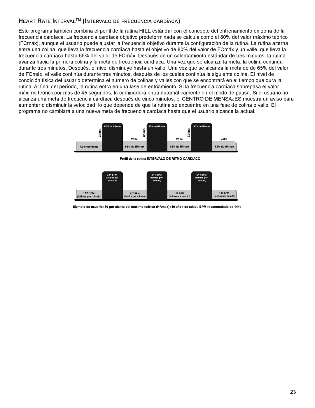 Life Fitness M051-00K58-A394 manual HeARt RAte inteRVALtm inteRVALo de FReCUenCiA CARdíACA 