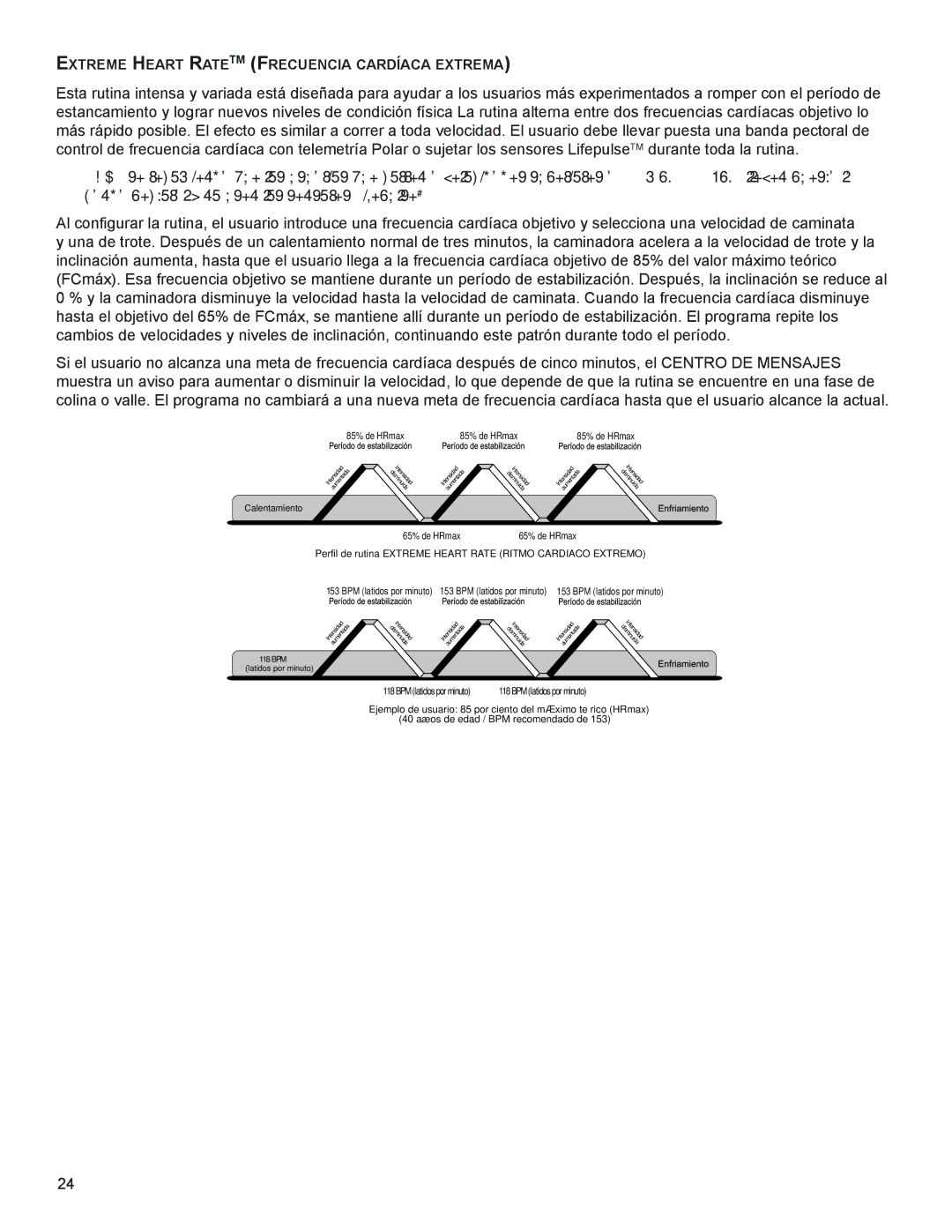 Life Fitness M051-00K58-A394 manual ExtReme heARt RAtetm FReCUenCiA CARdíACA extRemA 