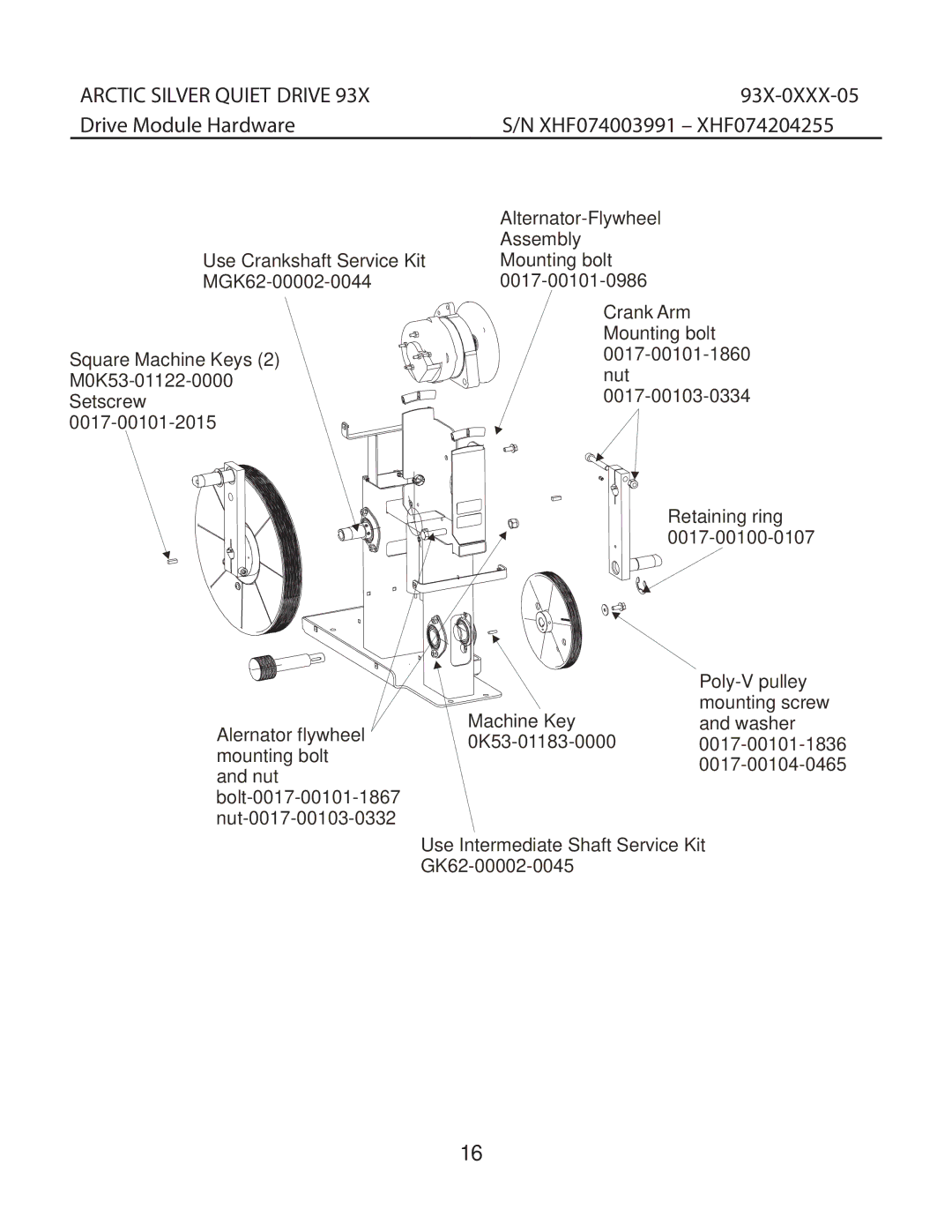 Life Fitness M051-00K62-A184, M051-00K62-A183, M051-00K62-A182, M051-00K62-A181 manual Drive Module Hardware 