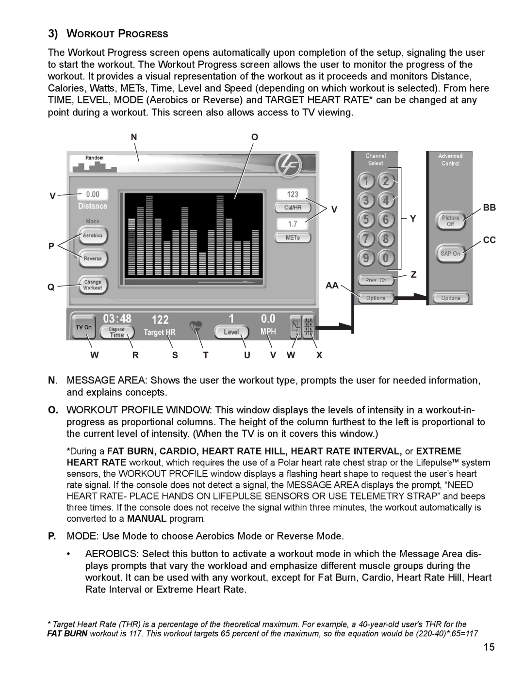 Life Fitness M051-00K62-B095 operation manual 122 