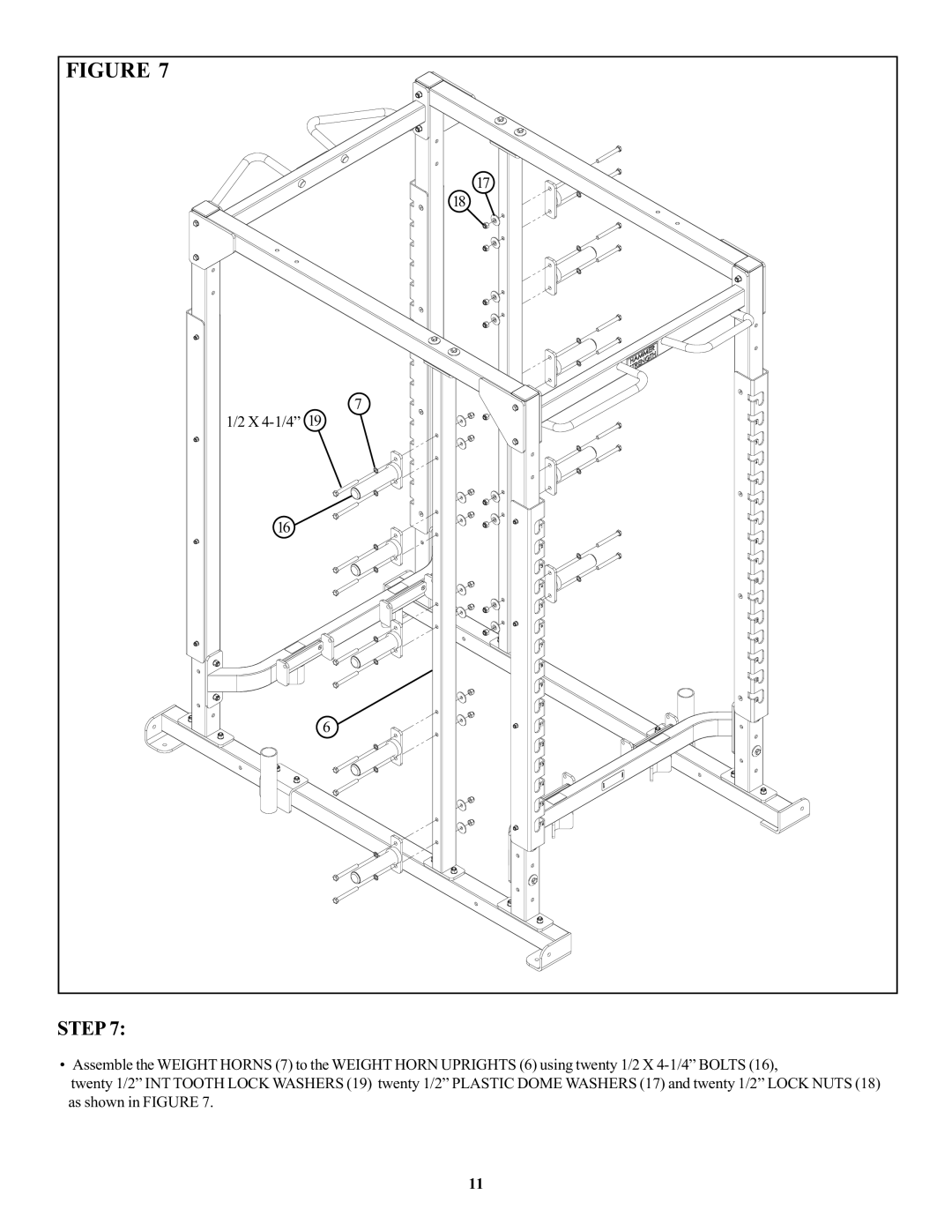 Life Fitness OHDCR manual X 4-1/4 