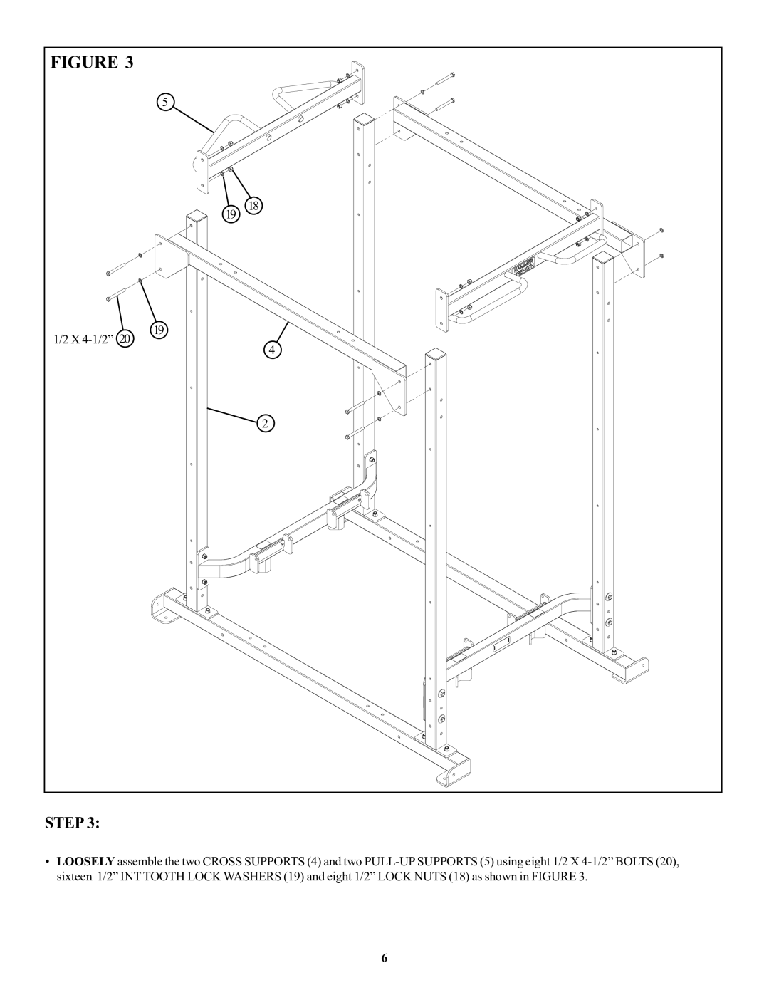 Life Fitness OHDCR manual X 4-1/2 