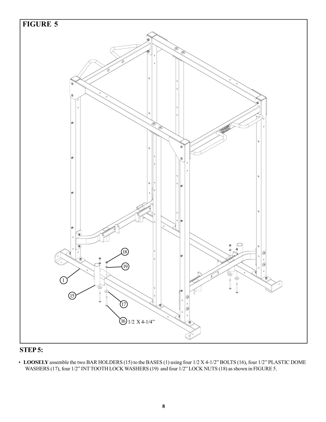 Life Fitness OHDCR manual Step 