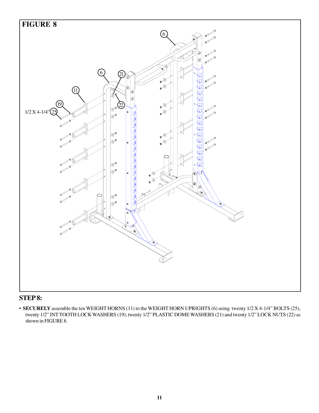 Life Fitness OHDHR manual X 4-1/4 