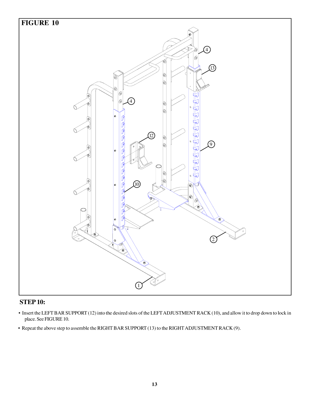 Life Fitness OHDHR manual Step 