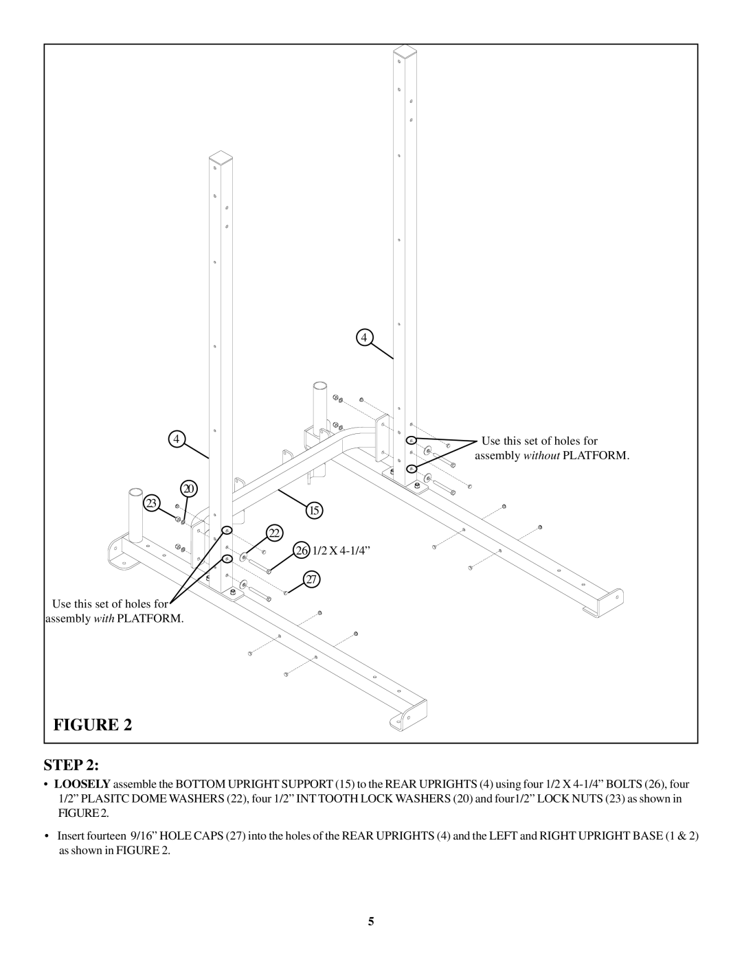 Life Fitness OHDMR manual Step 