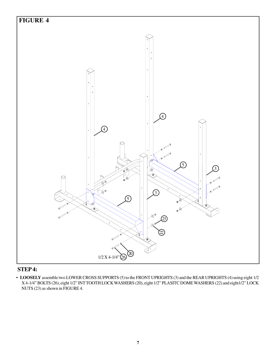 Life Fitness OHDMR manual X 4-1/4 