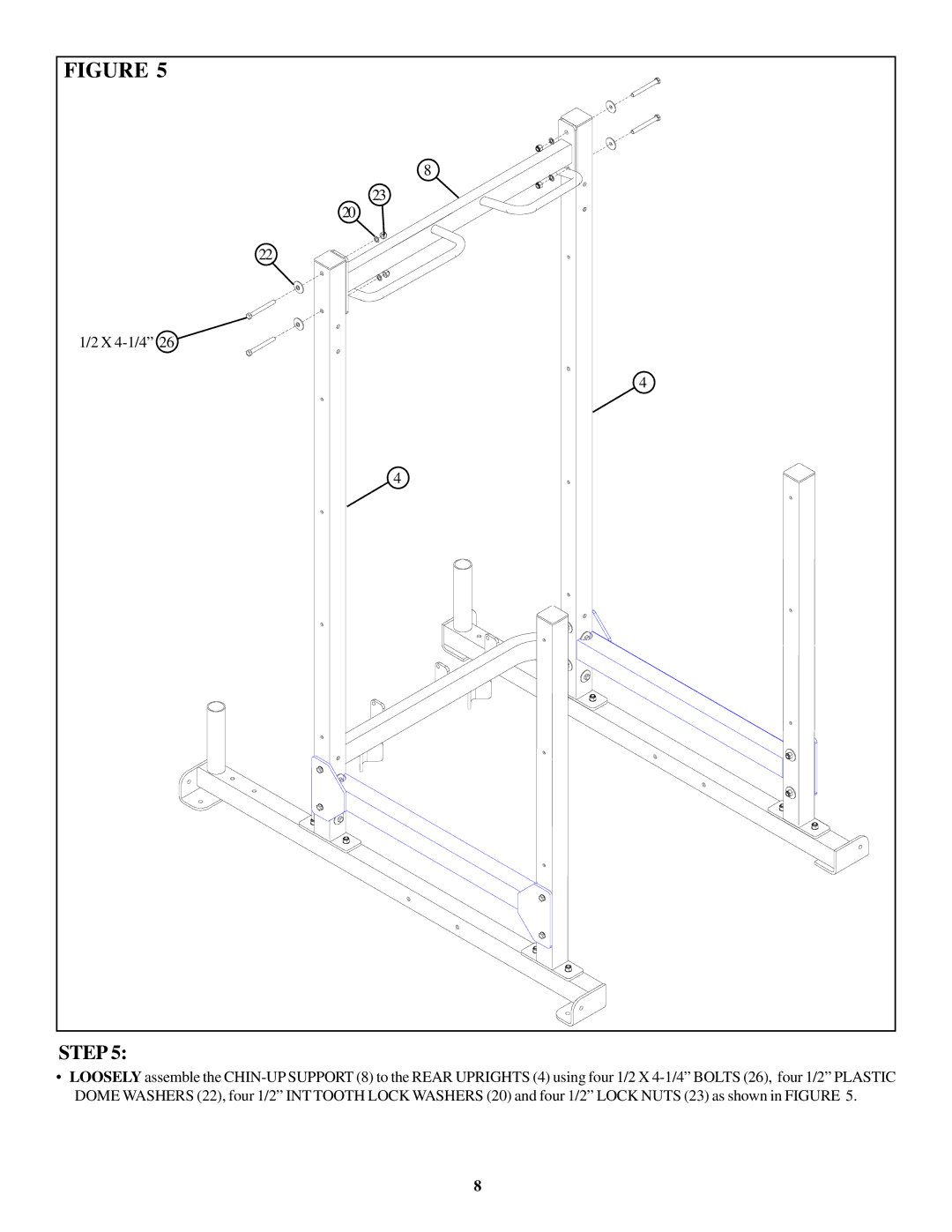 Life Fitness OHDMR manual Step 