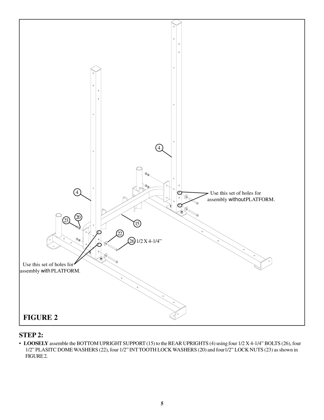 Life Fitness OHDPR8 manual Step 