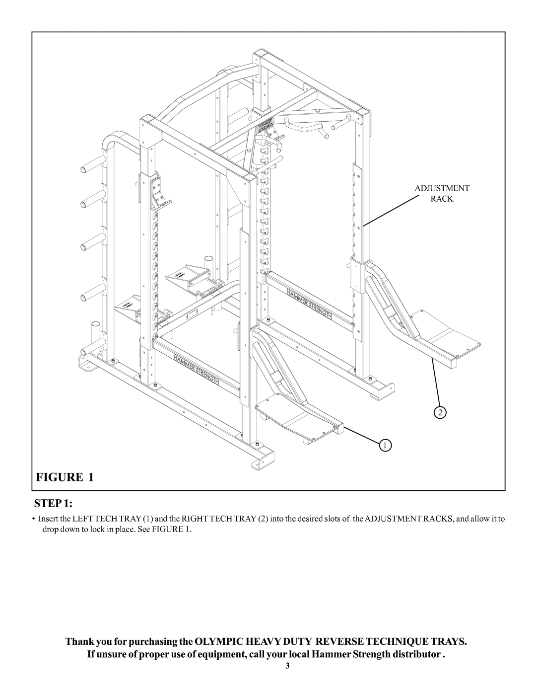 Life Fitness OHDRTT manual 