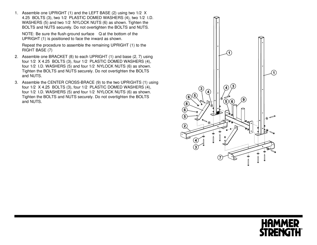 Life Fitness Olympic Heavy Duty owner manual 