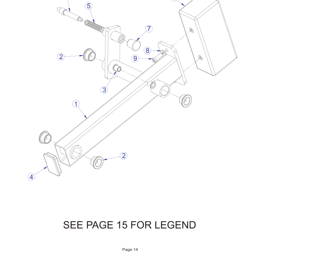 Life Fitness PSSLCSE manual See page 15 for Legend 