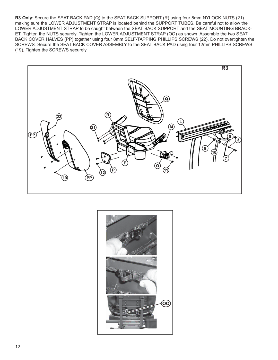 Life Fitness R3 owner manual 