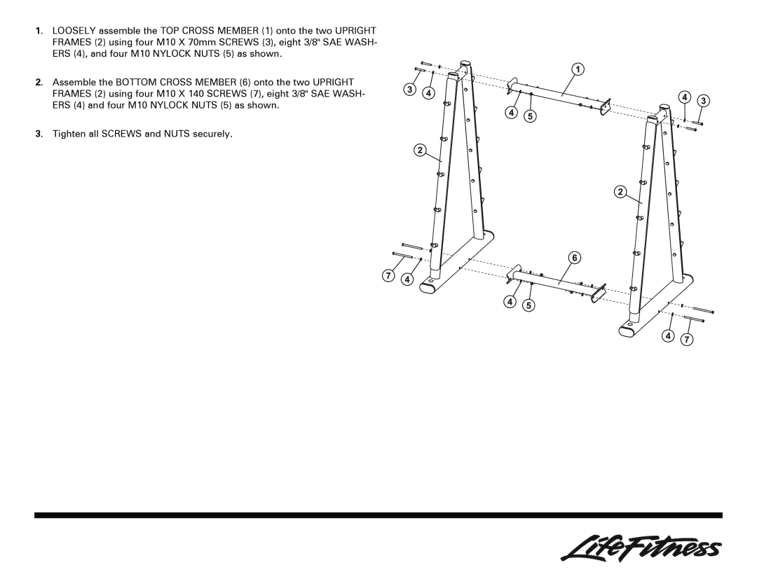 Life Fitness SBBR owner manual 