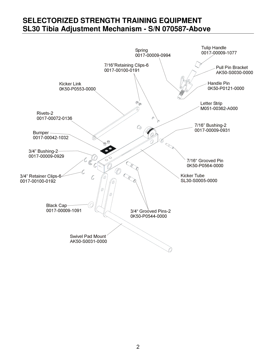 Life Fitness SL30-35 manual 