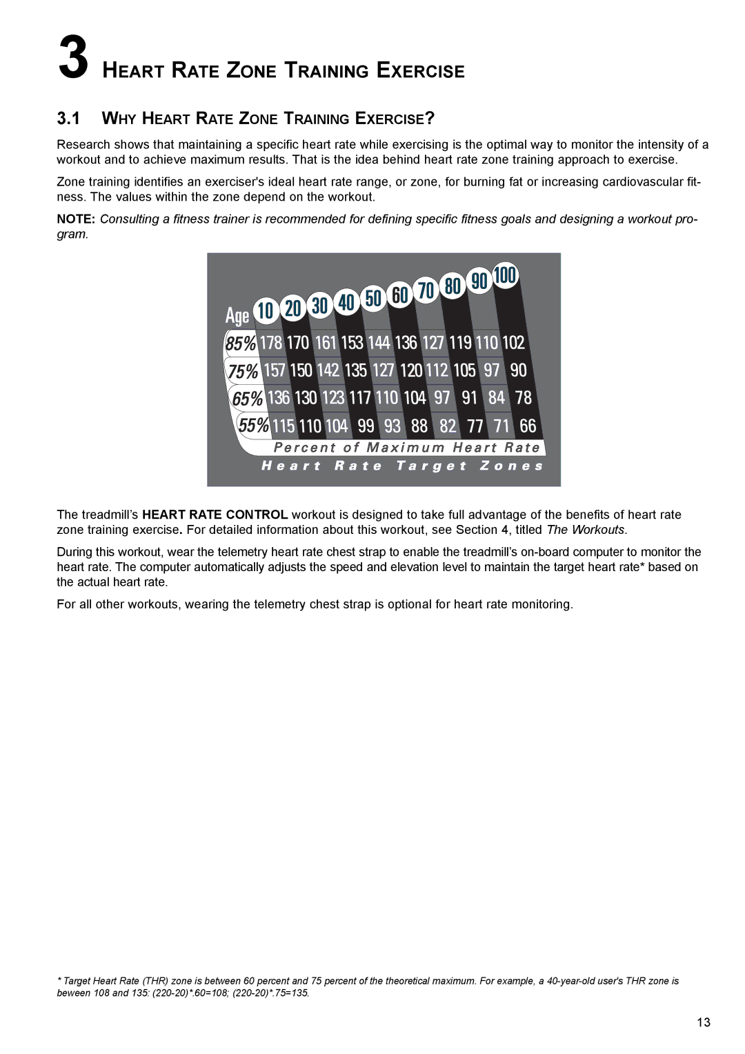 Life Fitness ST55 Treadmill user manual Heart Rate Zone Training Exercise, WHY Heart Rate Zone Training EXERCISE? 