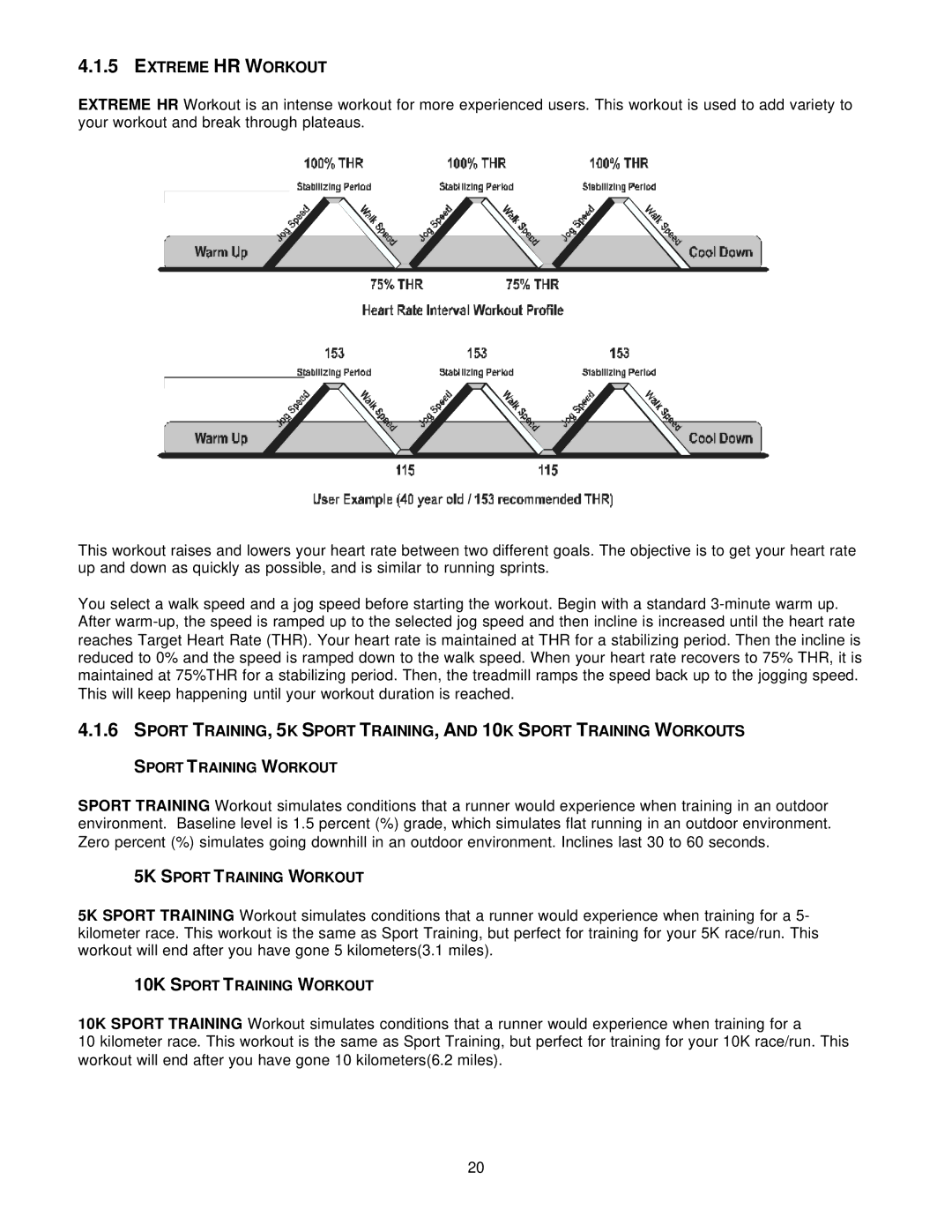 Life Fitness T5I manual Extreme HR Workout 