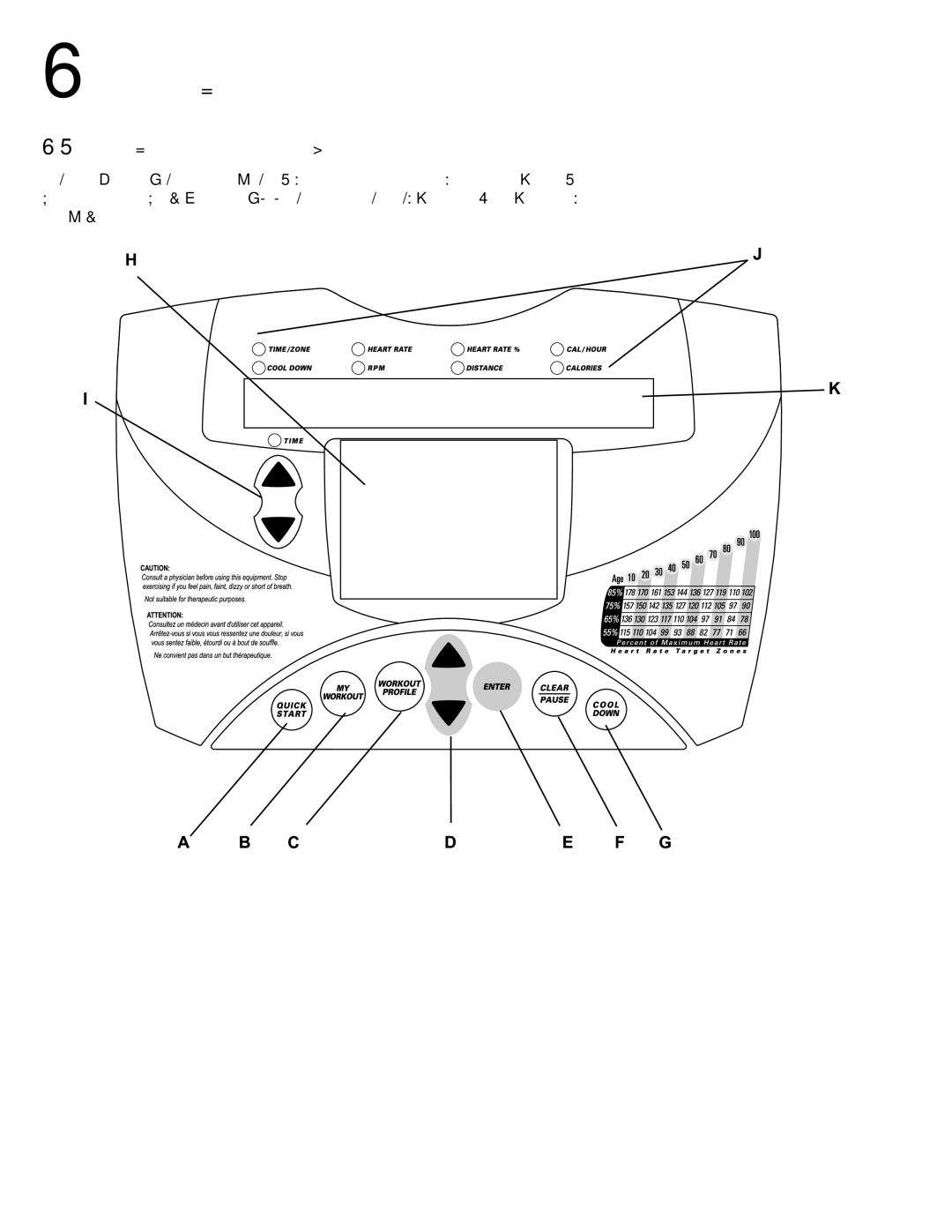 Life Fitness RT8, UT8 user manual Display Console Overview 