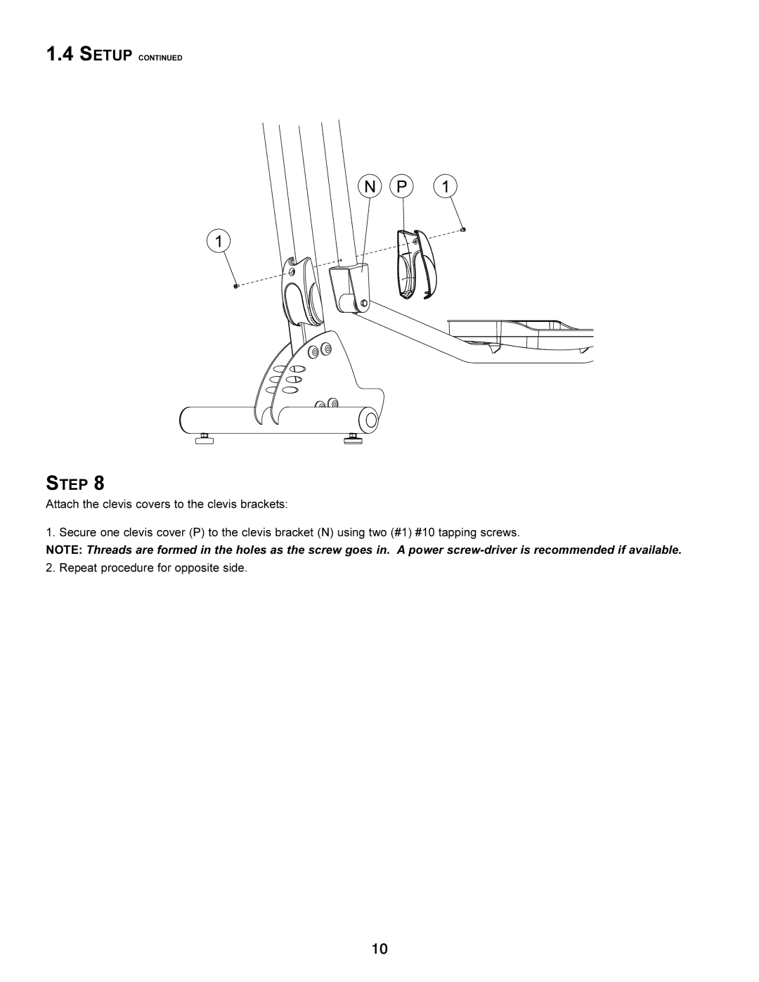 Life Fitness x3i operation manual Setup 