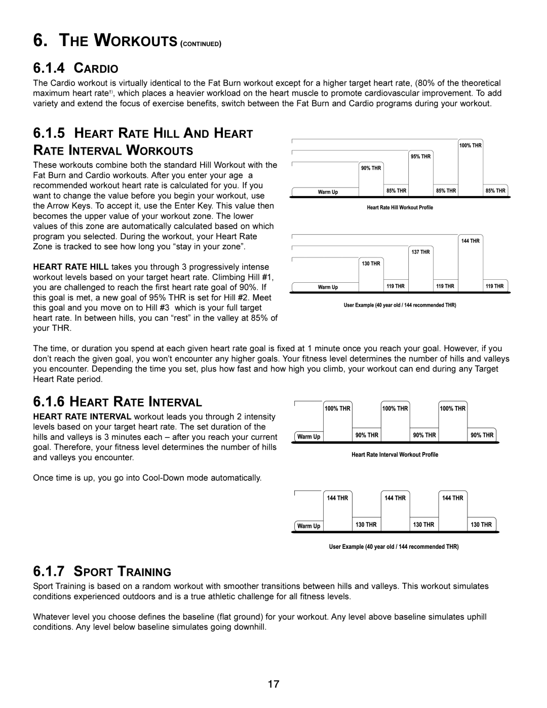 Life Fitness x3i operation manual Cardio, Heart Rate Hill and Heart Rate Interval Workouts, Sport Training 