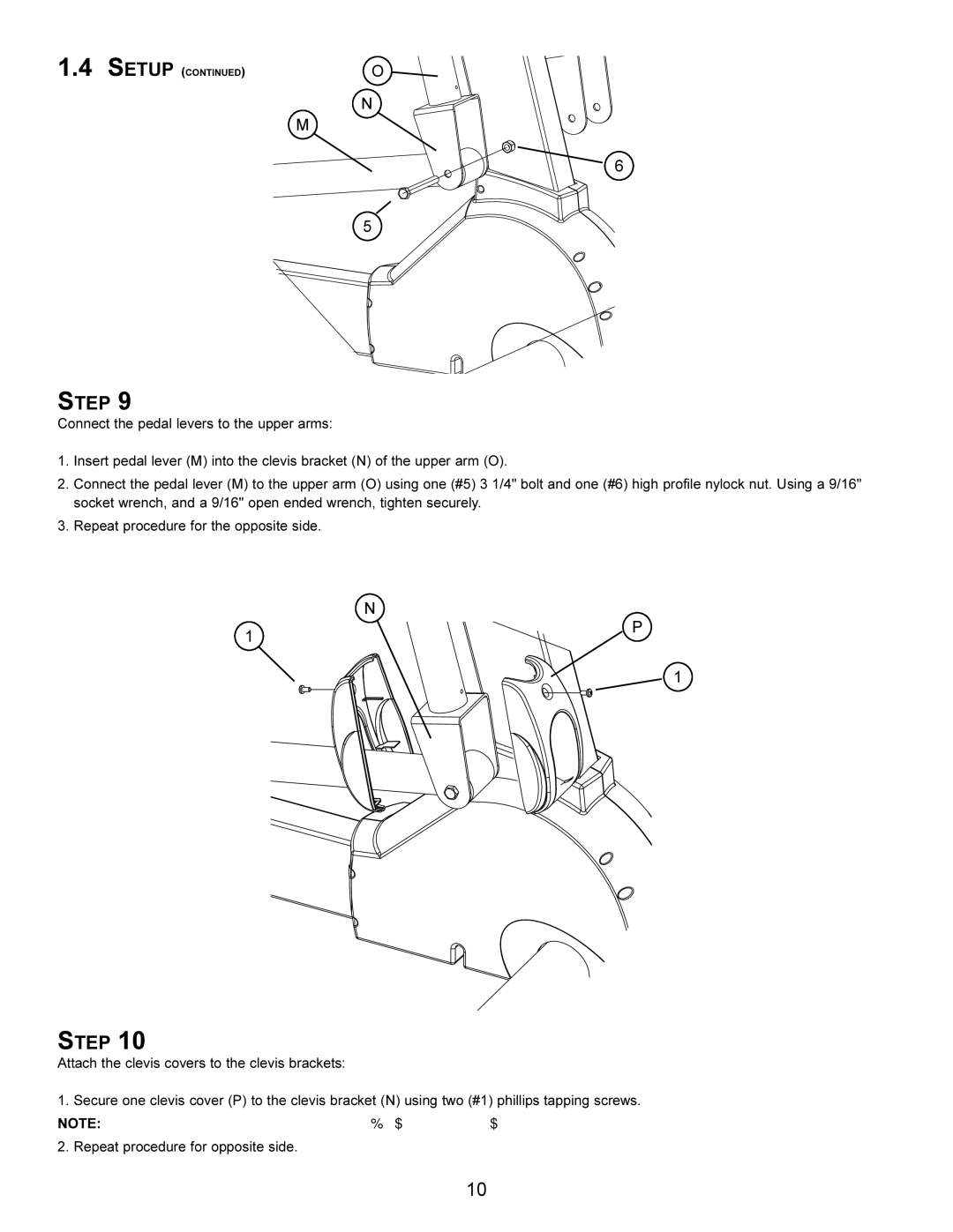 Life Fitness X5i operation manual Setup 