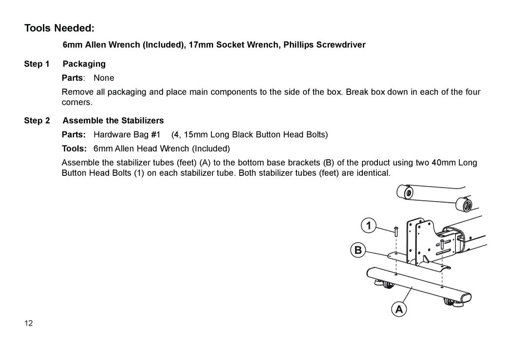 Life Fitness X7 manual Tools Needed 