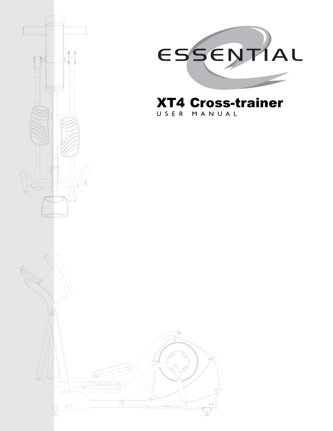 Life Fitness user manual XT4 Cross-trainer 