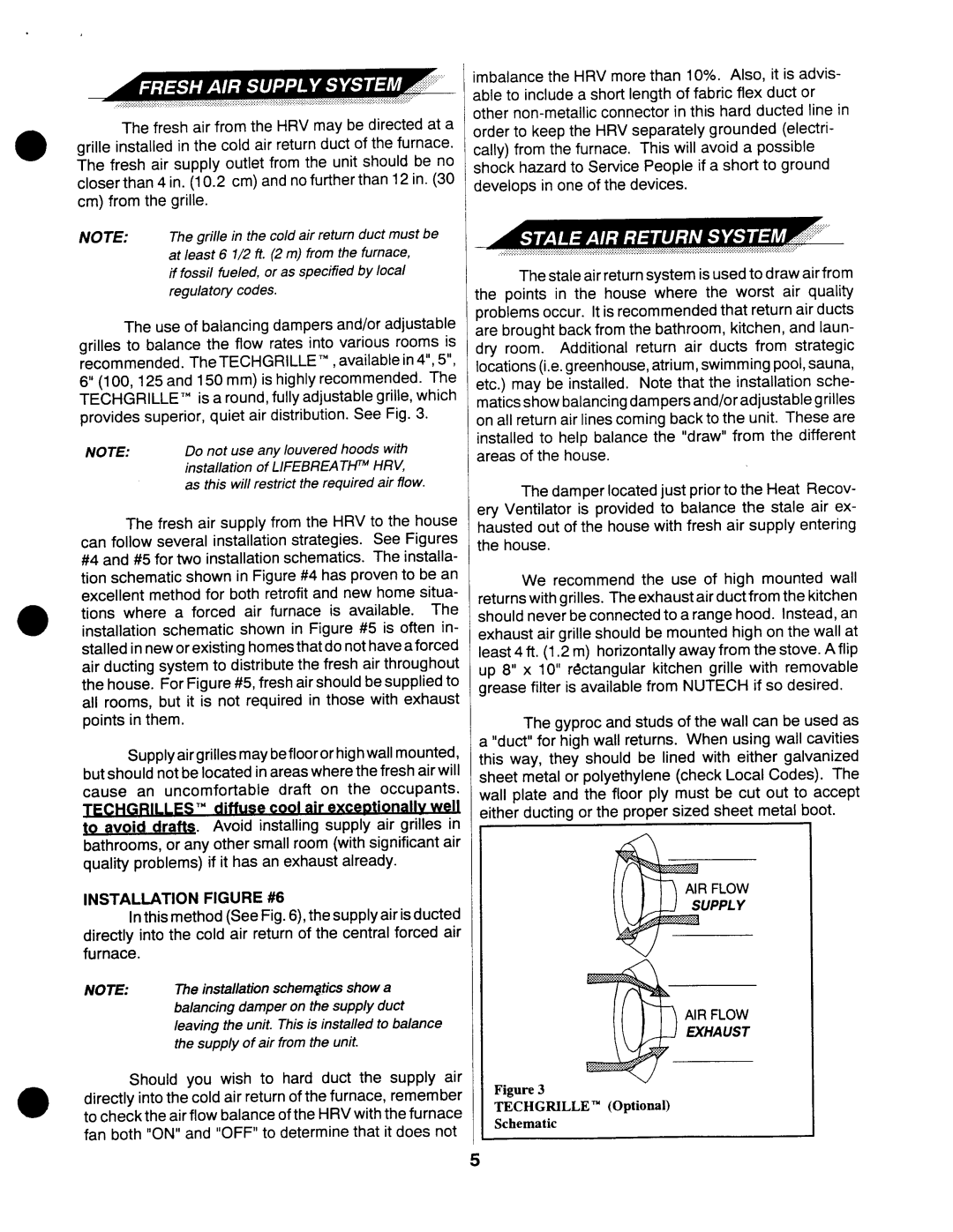 Lifebreath 300DCS, 195DCS manual 