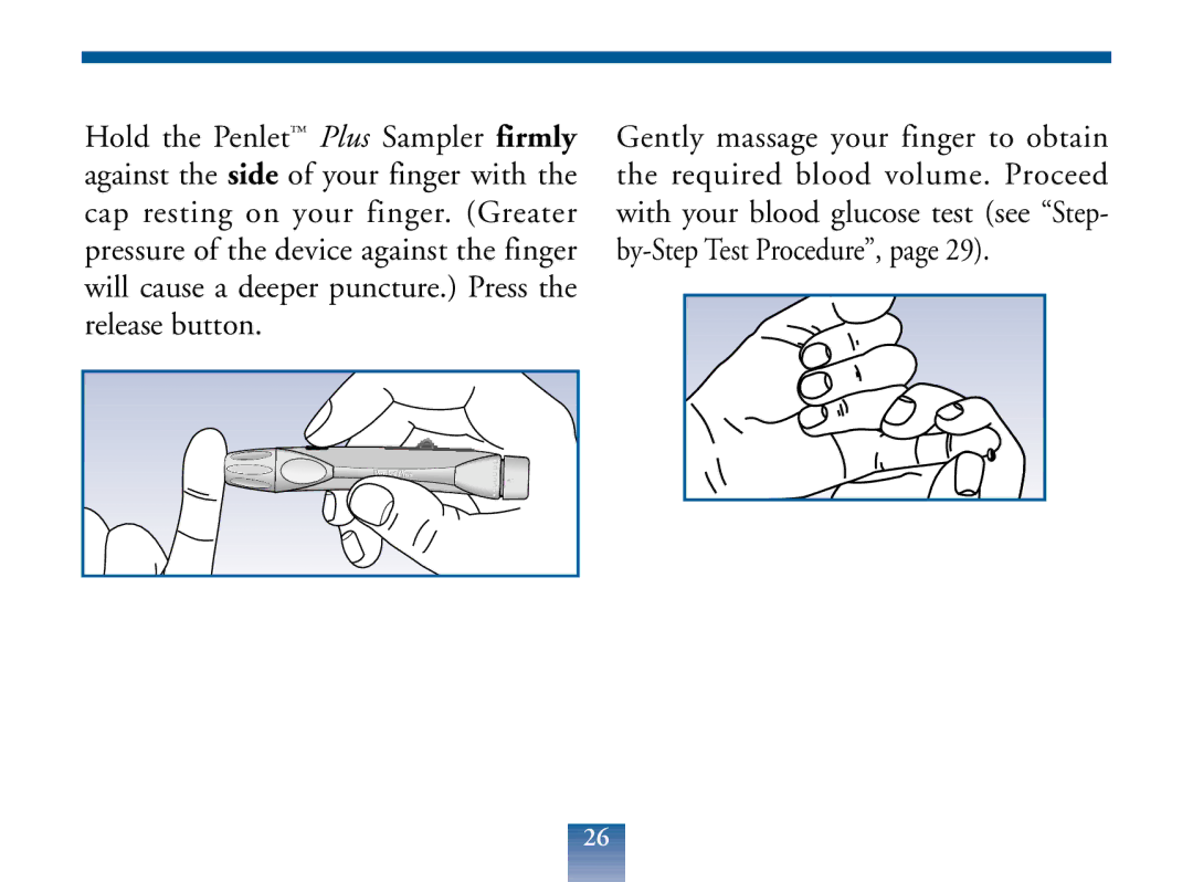 Lifescan Blood Glucose Monitor manual 