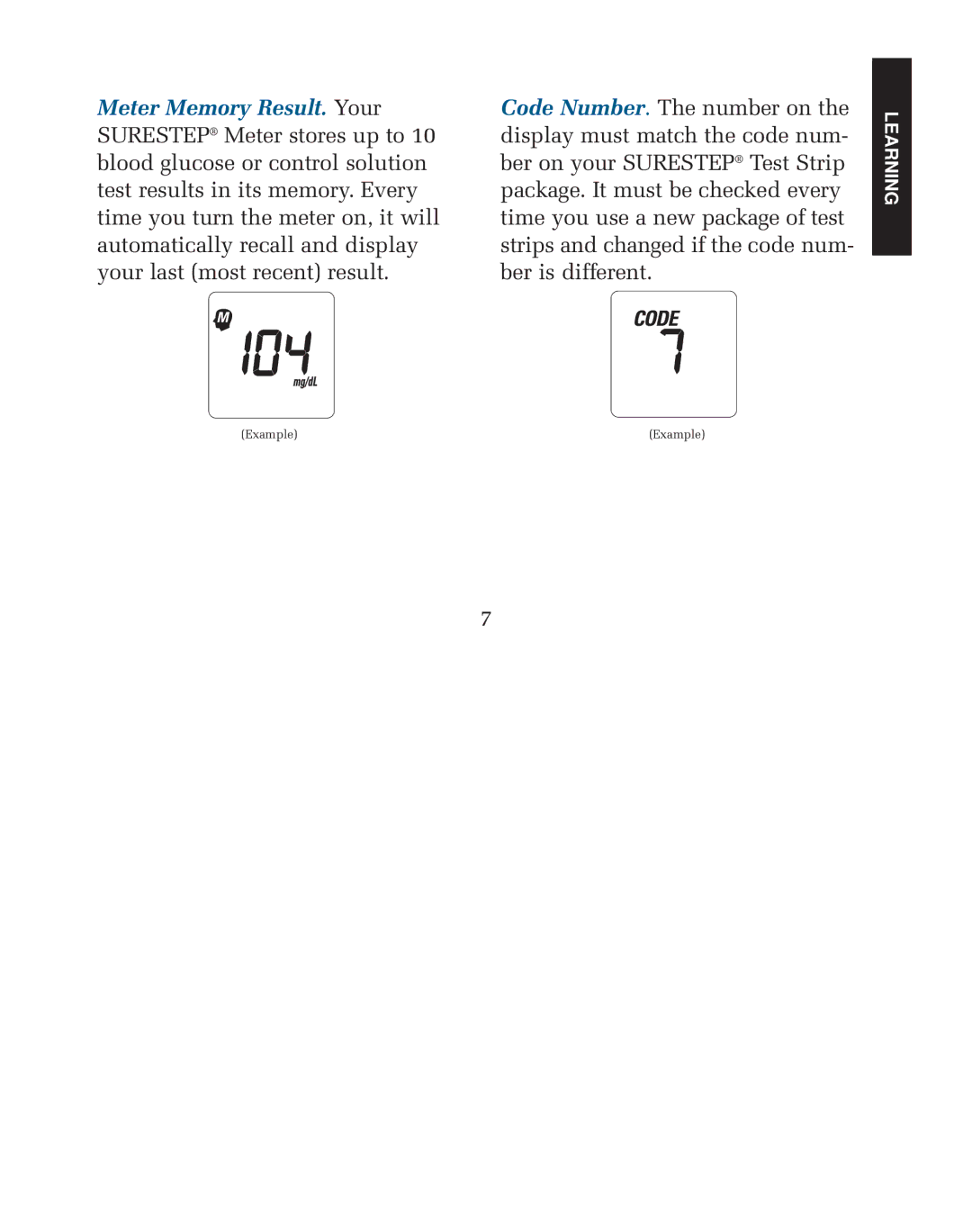 Lifescan blood glucose monitoring system manual Example 