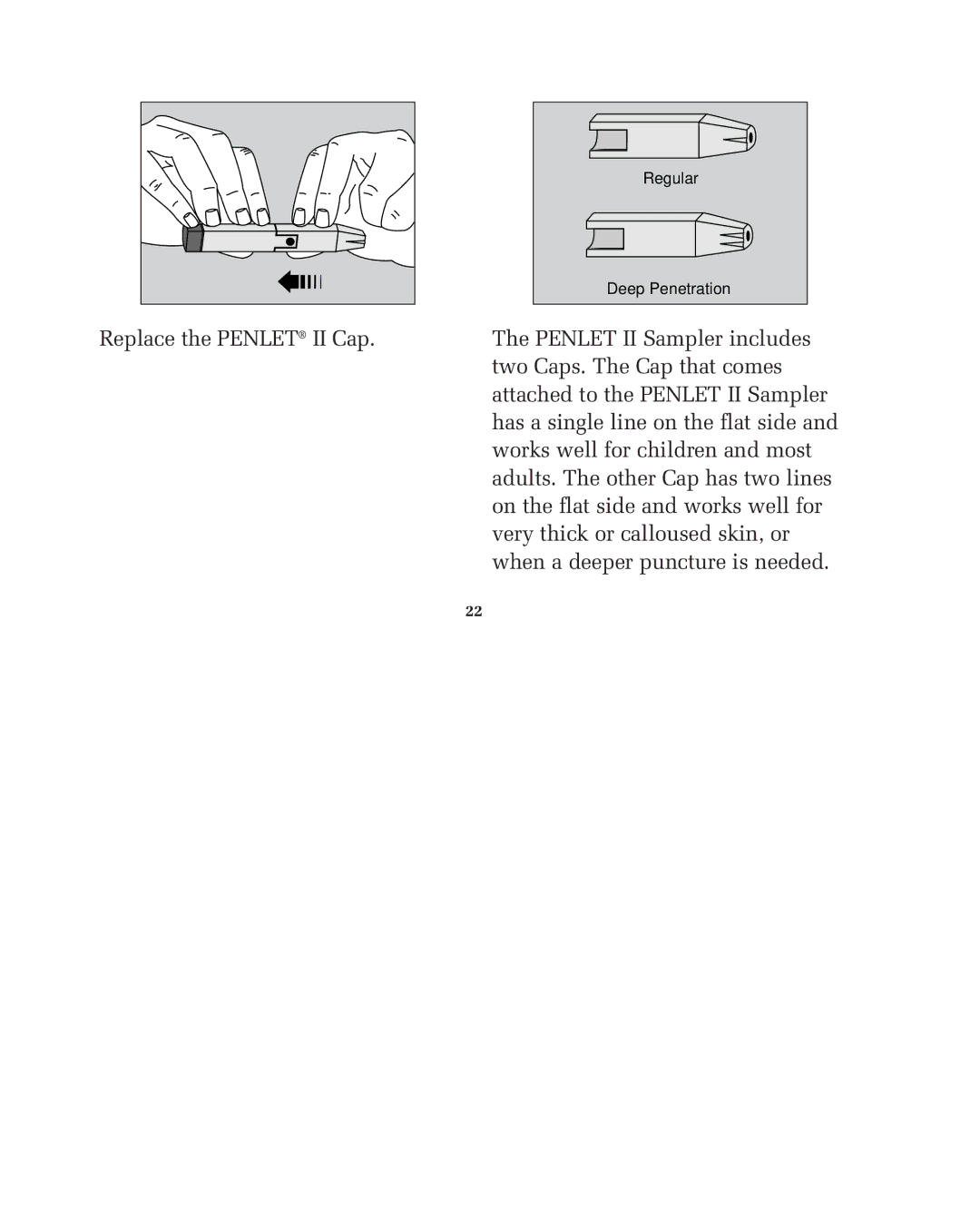 Lifescan blood glucose monitoring system manual Regular Deep Penetration 