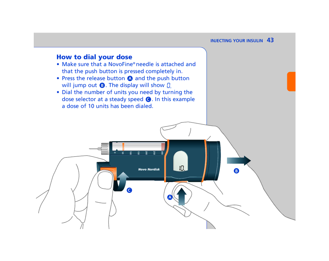 Lifescan In Duo manual How to dial your dose 