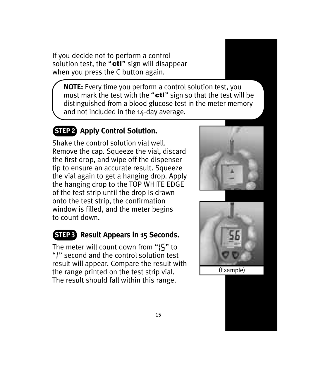 Lifescan OneTouch manual Apply Control Solution 