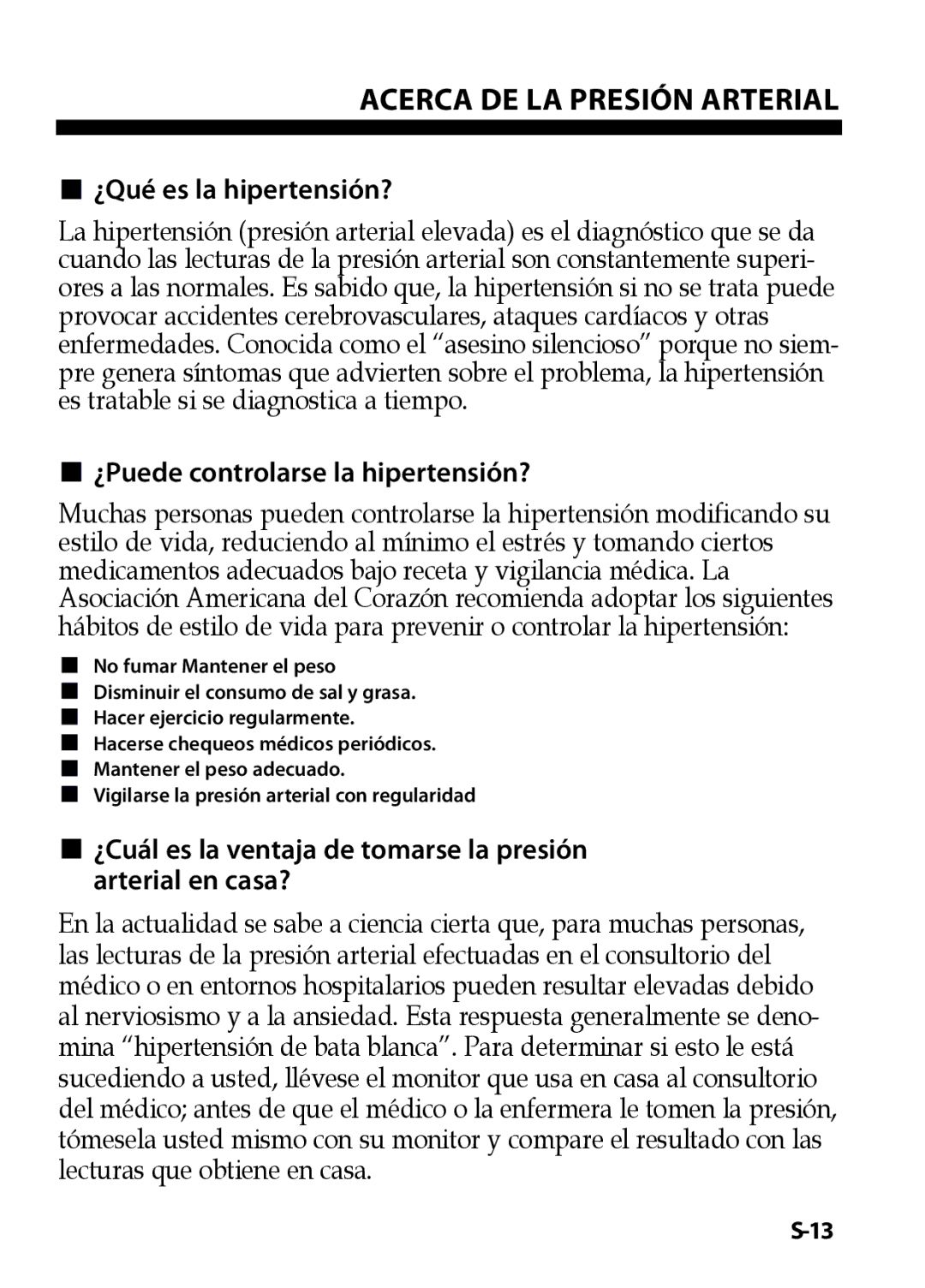 LifeSource UA-631V manual ¿Qué es la hipertensión?, ¿Puede controlarse la hipertensión? 