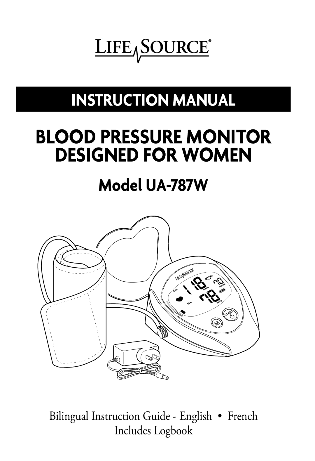 LifeSource UA-787W manual Designed for Women 