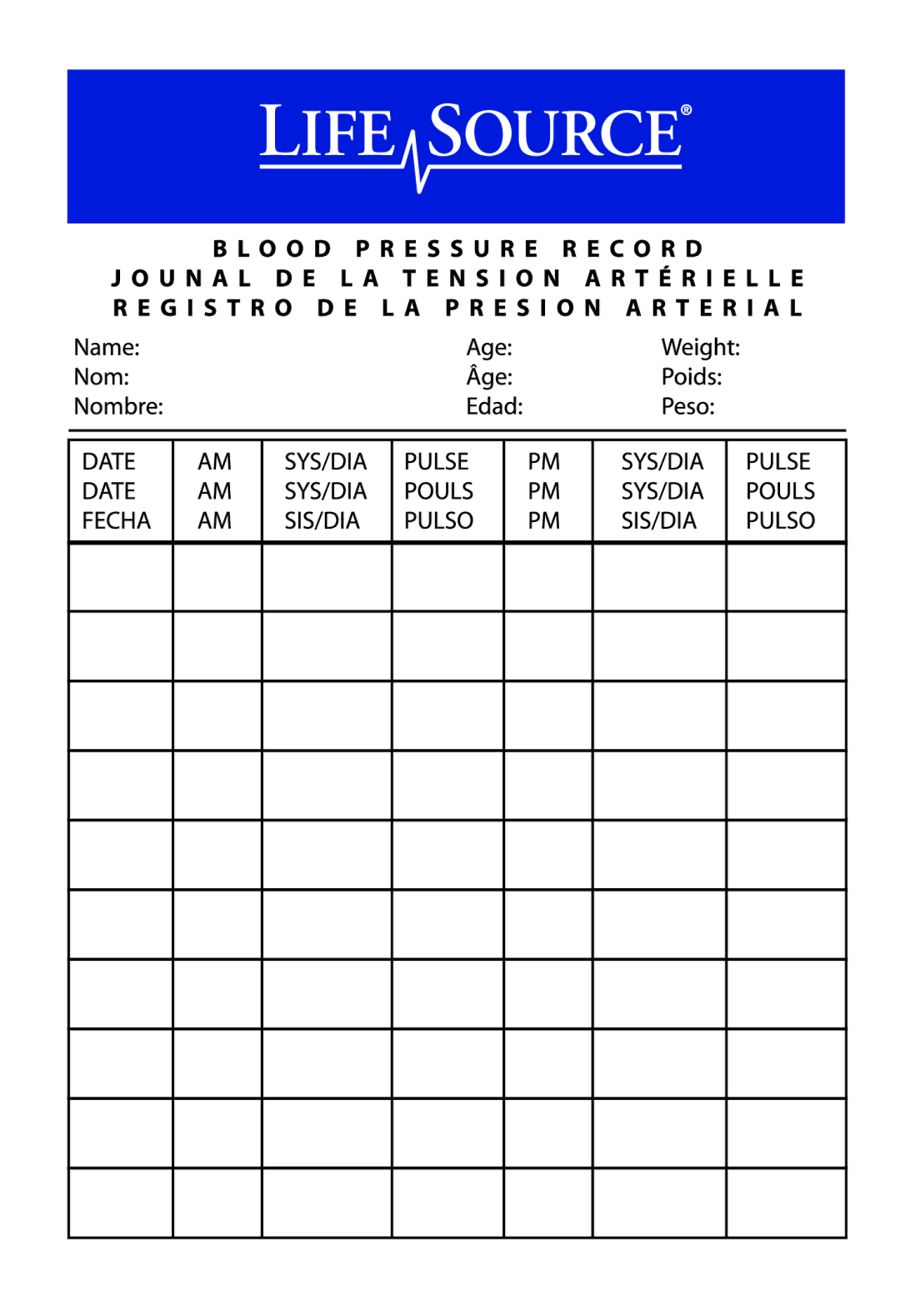 LifeSource UA-789 manual 