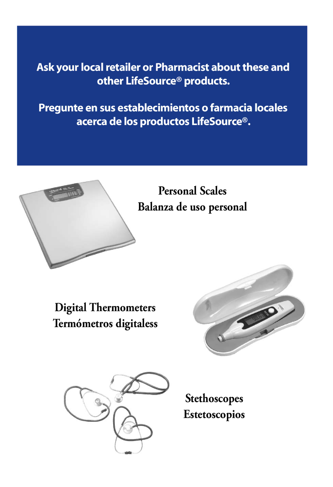 LifeSource UA-851 manual 