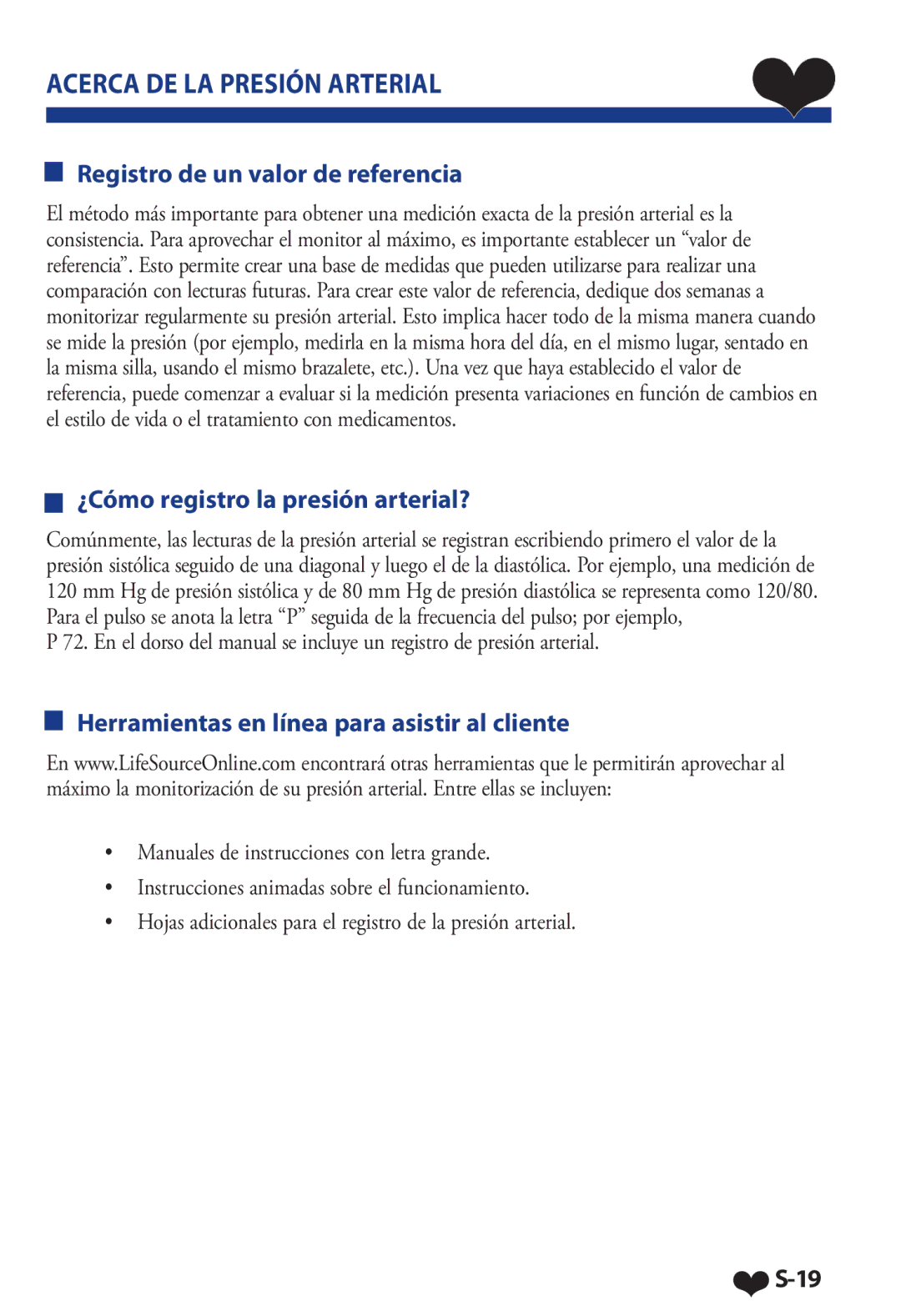 LifeSource UA 853AC manual Registro de un valor de referencia, ¿Cómo registro la presión arterial? 