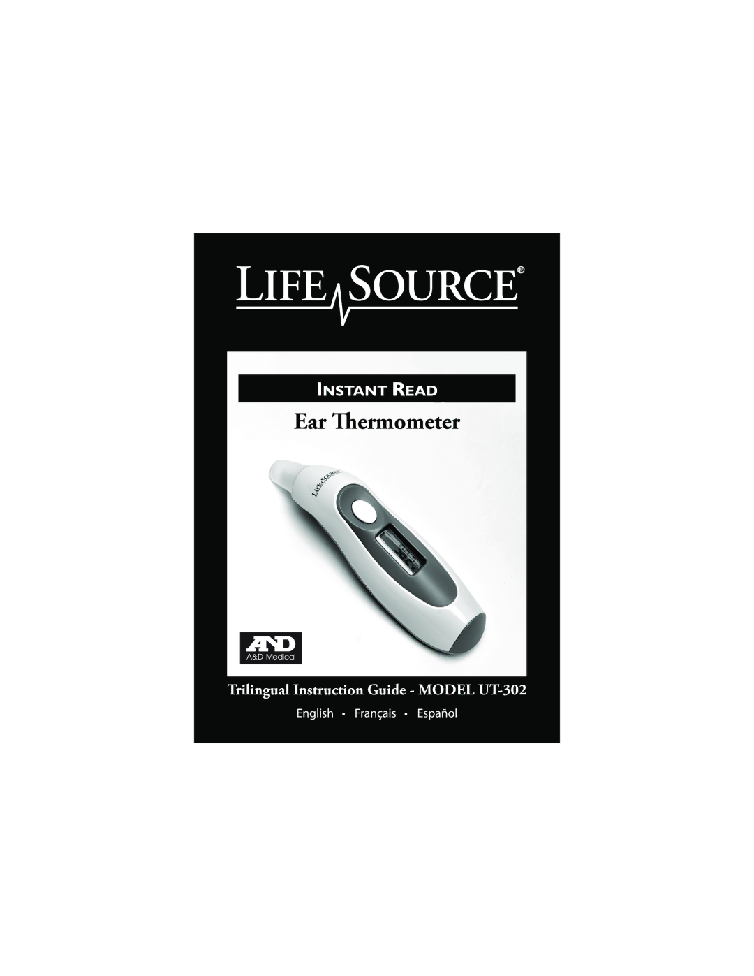 LifeSource UT-302 manual 