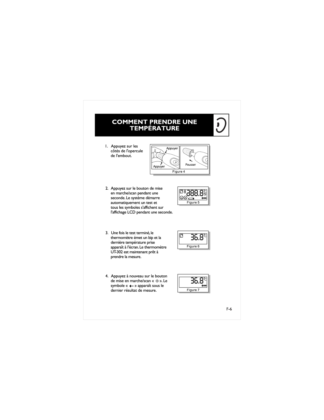 LifeSource UT-302 manual 
