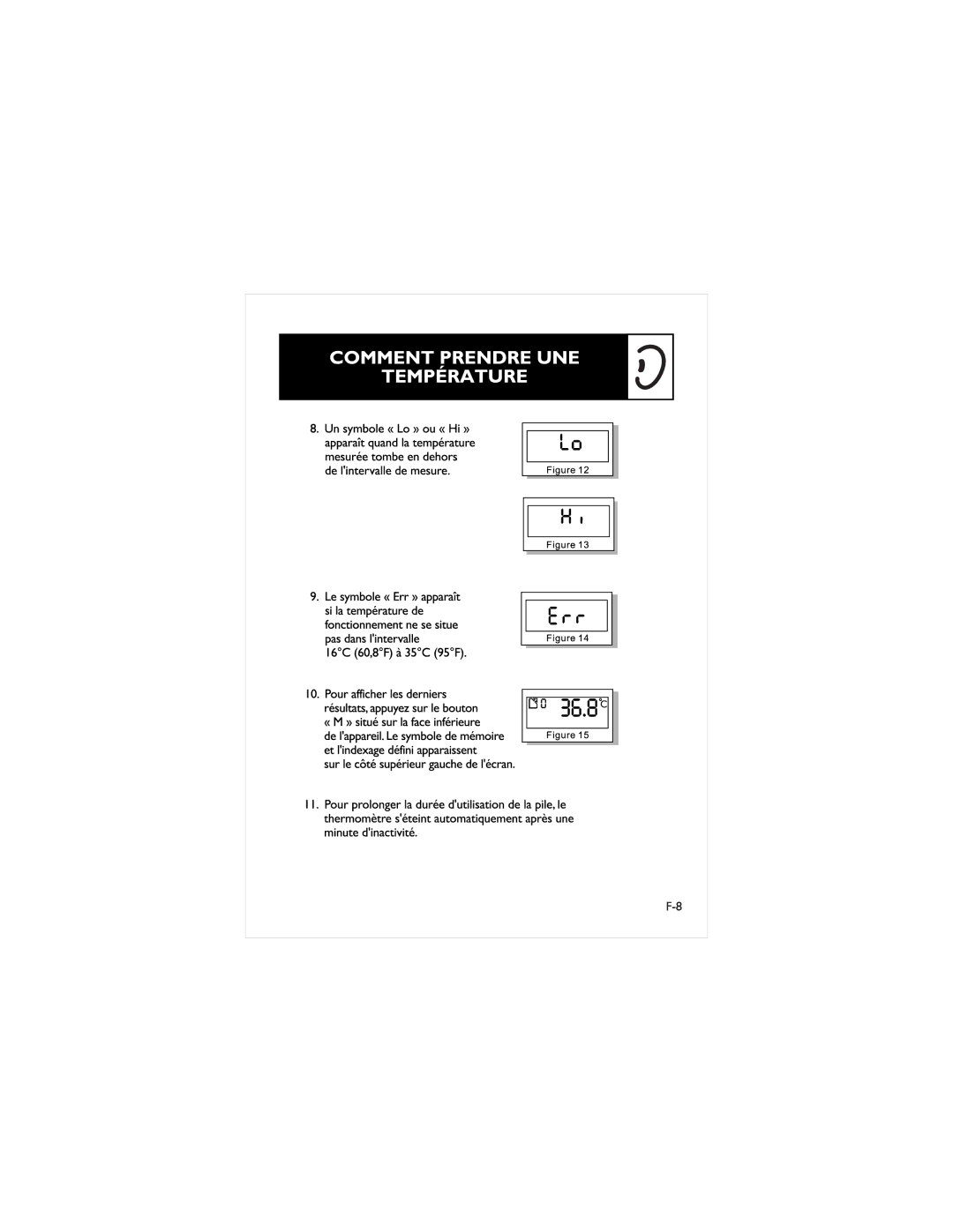 LifeSource UT-302 manual 