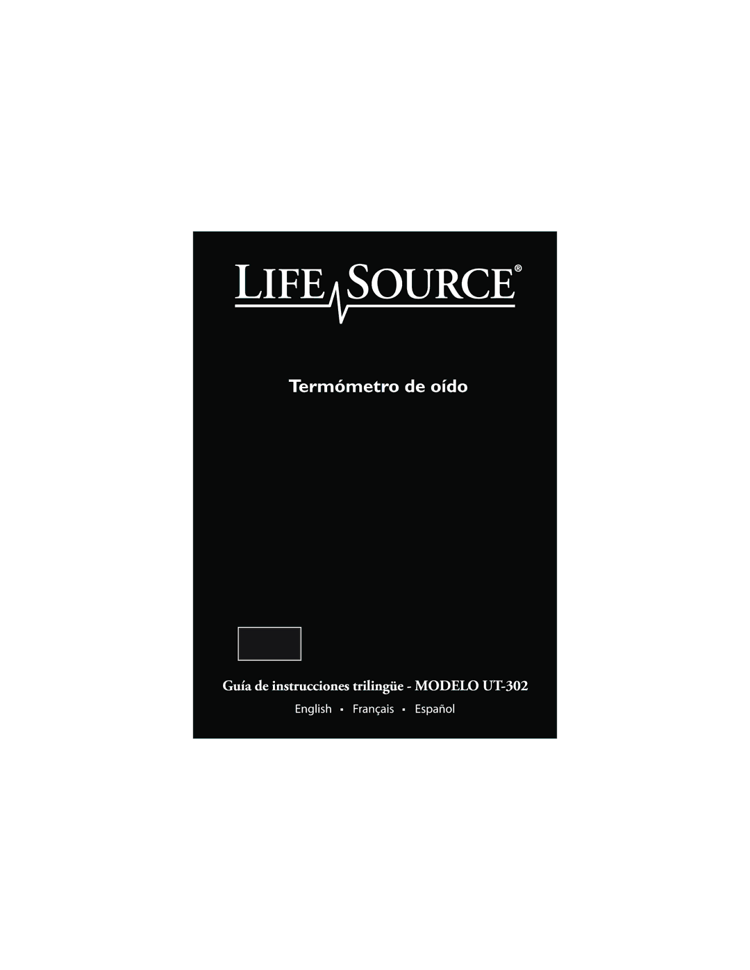 LifeSource UT-302 manual 
