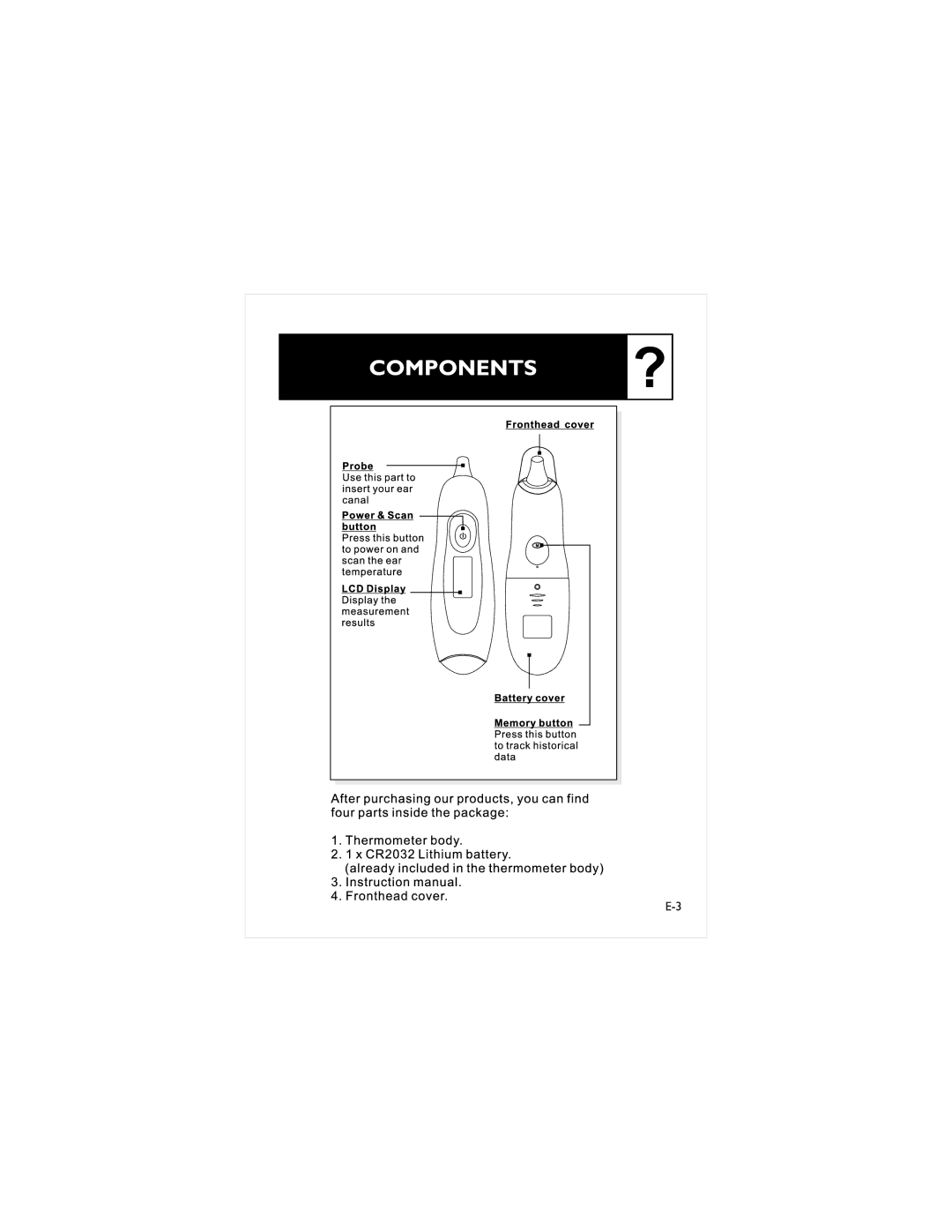 LifeSource UT-302 manual 